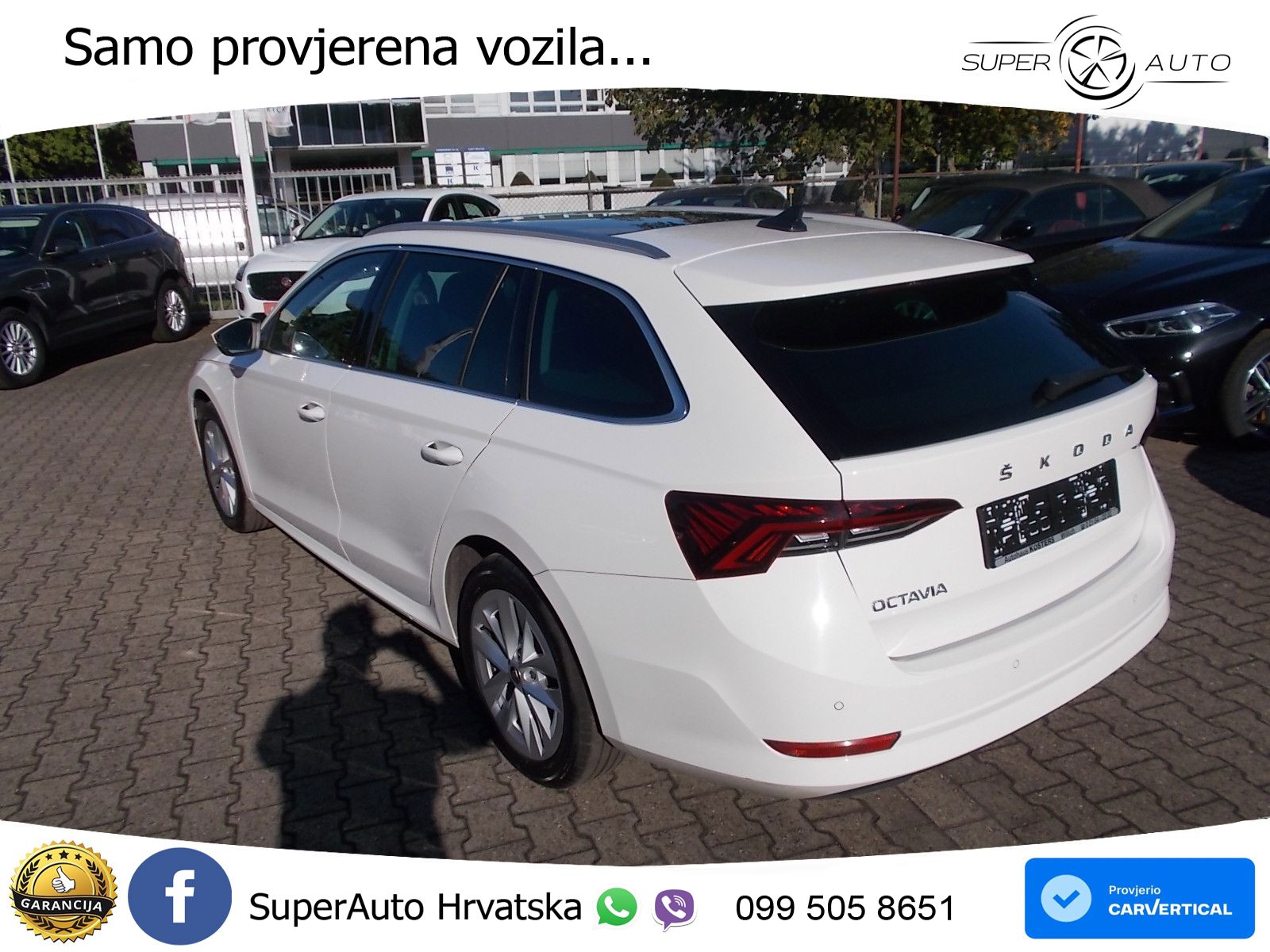 Škoda Octavia Combi 2.0 TDI (150 KS) DSG LED+GR SJED+ACC