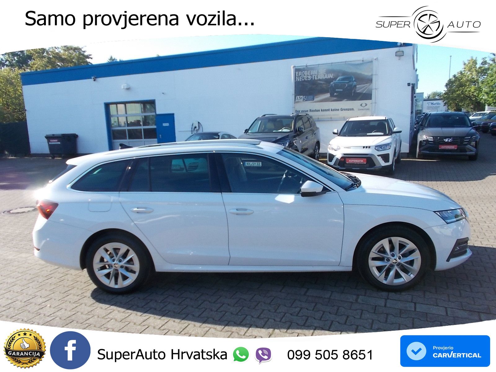 Škoda Octavia Combi 2.0 TDI (150 KS) DSG LED+GR SJED+ACC