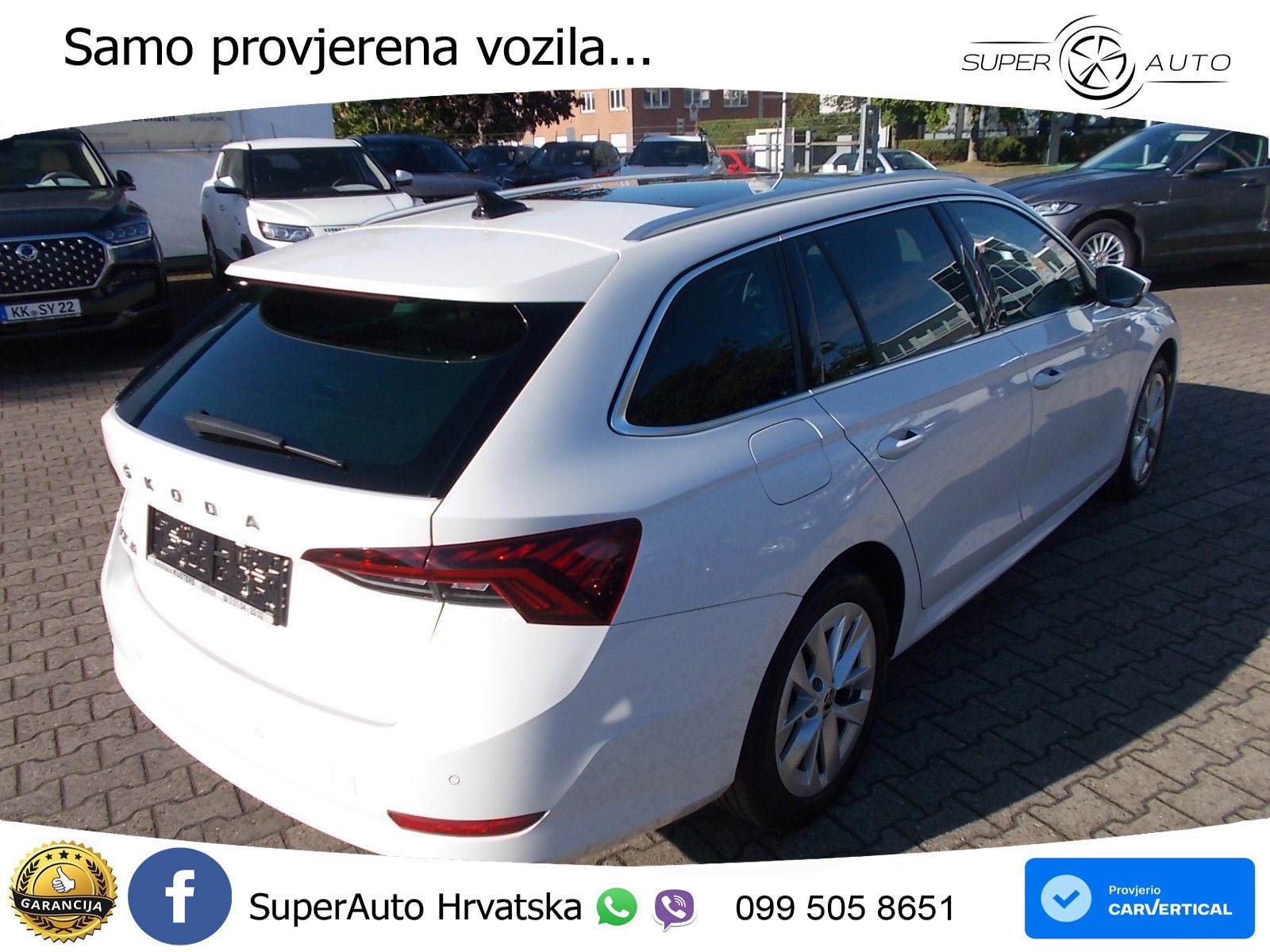 Škoda Octavia Combi 2.0 TDI (150 KS) DSG LED+GR SJED+ACC