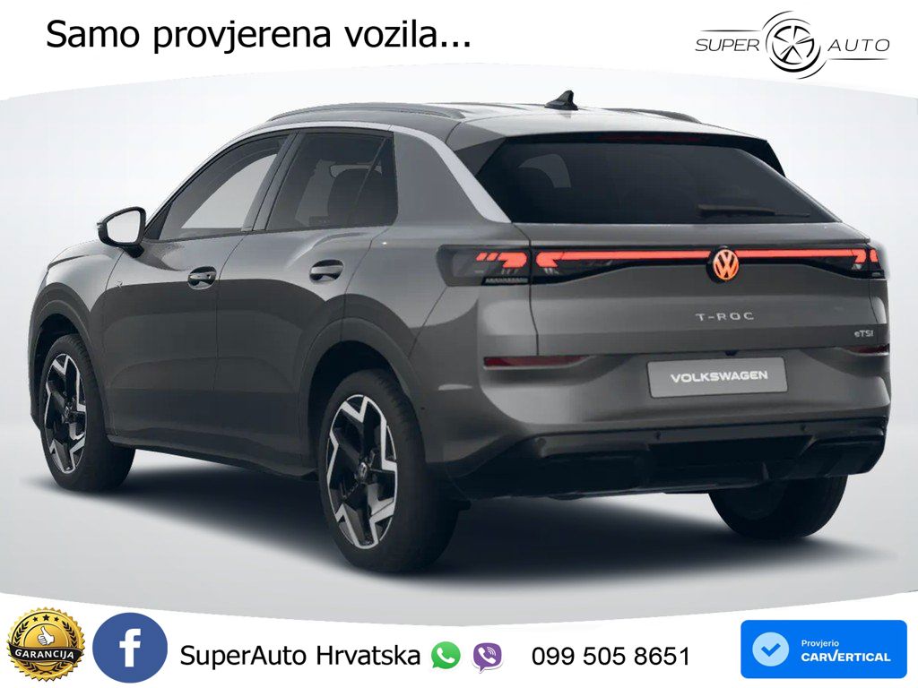 Volkswagen T-Roc 1.5 eTSI (150 KS)  DSG R-Line LED+GR SJED+ACC