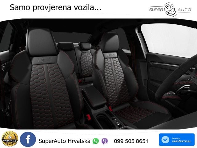 Audi RS3 Sedan 2.5 TFSI (400 KS) quattro S tronic LED+GR SJED+ACC