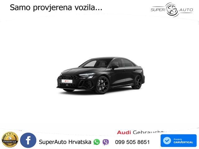 Audi RS3 Sedan 2.5 TFSI (400 KS) quattro S tronic LED+GR SJED+ACC