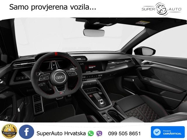 Audi RS3 Sedan 2.5 TFSI (400 KS) quattro S tronic LED+GR SJED+ACC