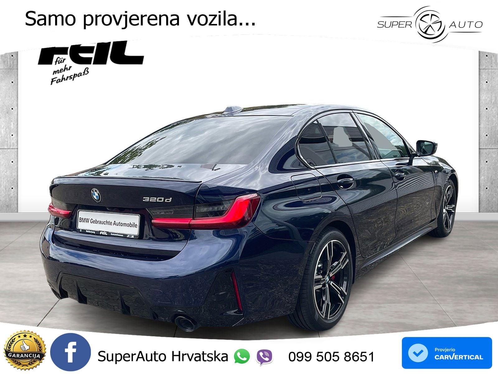 BMW 320d (190 KS) Steptronic M Sport