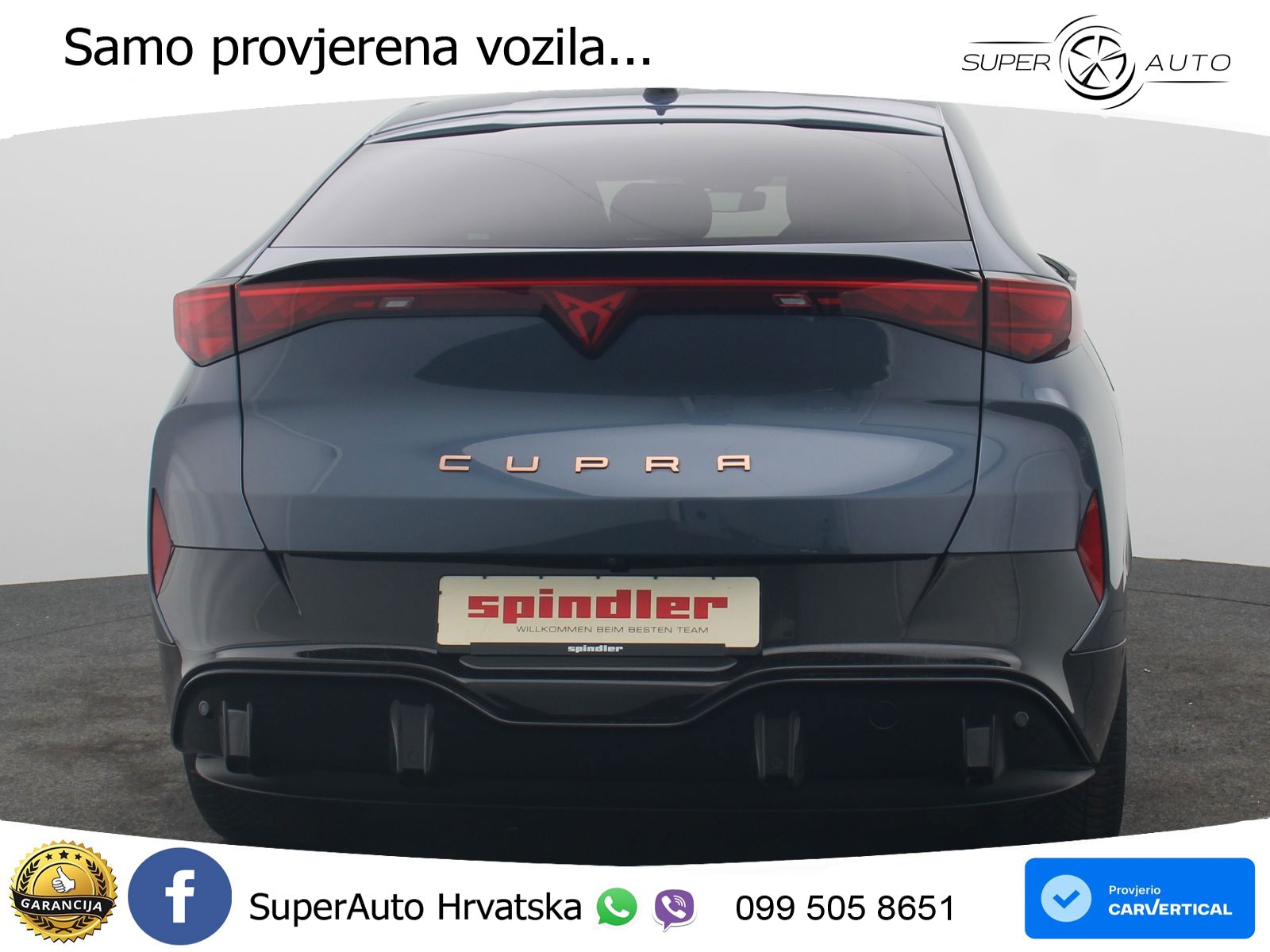 Cupra Tavascan 82 kWh (286 KS) LED+GR SJED+ACC