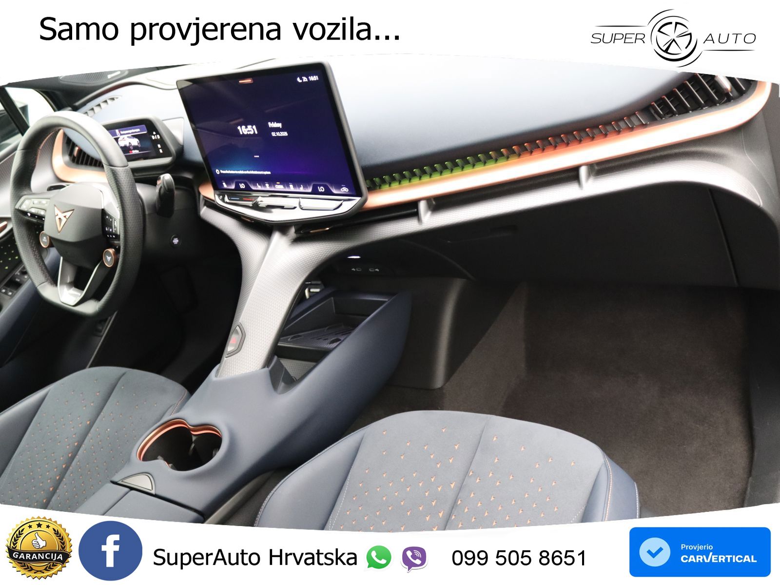 Cupra Tavascan 82 kWh (286 KS) LED+GR SJED+ACC