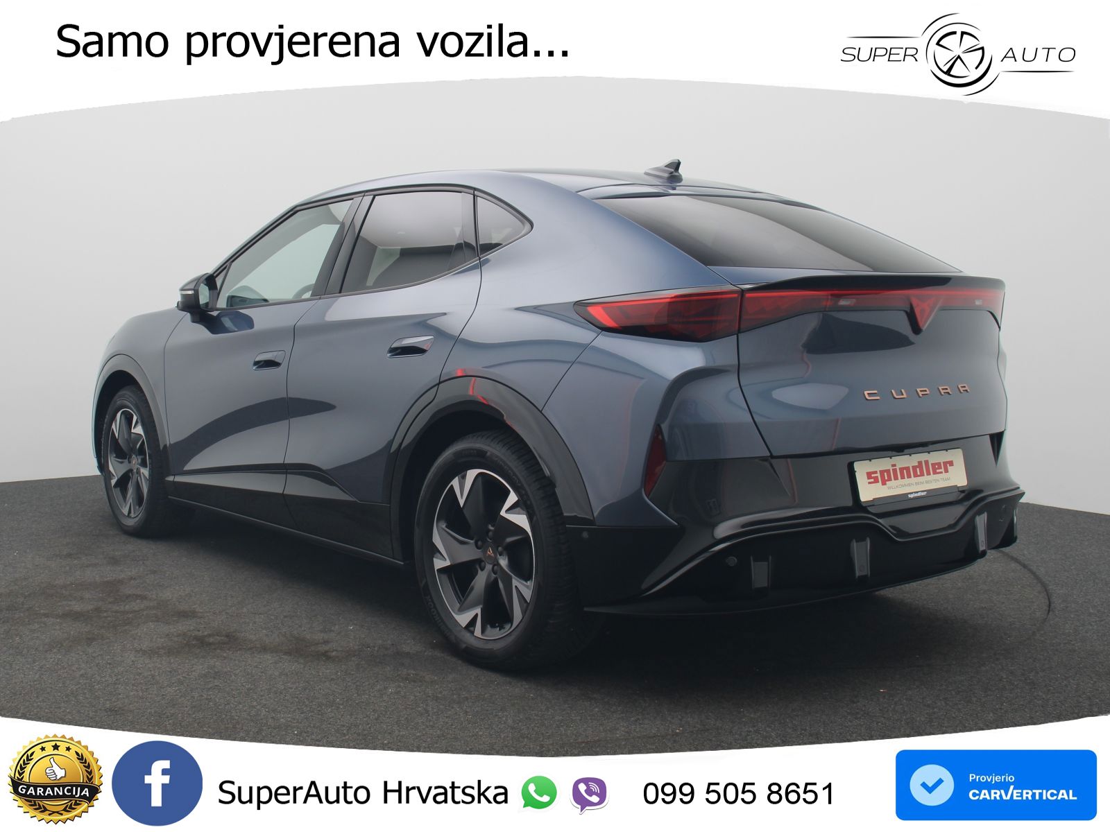 Cupra Tavascan 82 kWh (286 KS) LED+GR SJED+ACC