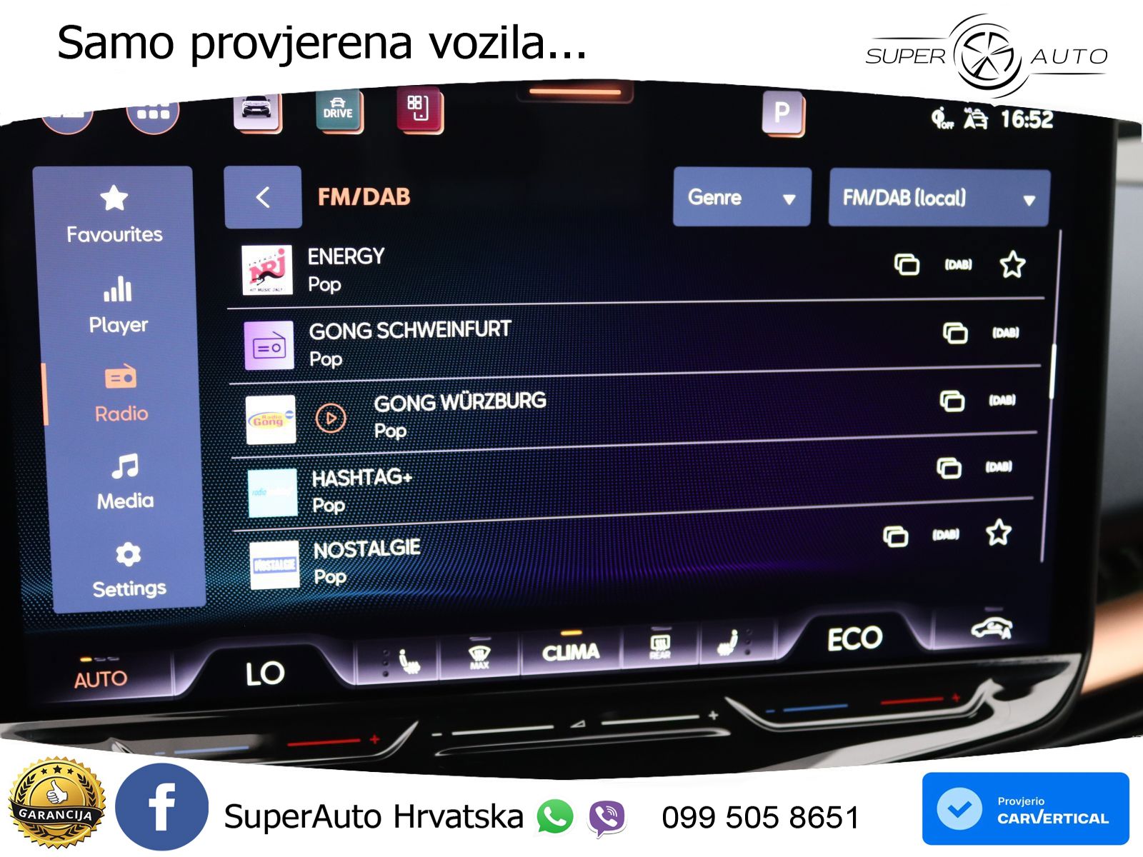 Cupra Tavascan 82 kWh (286 KS) LED+GR SJED+ACC