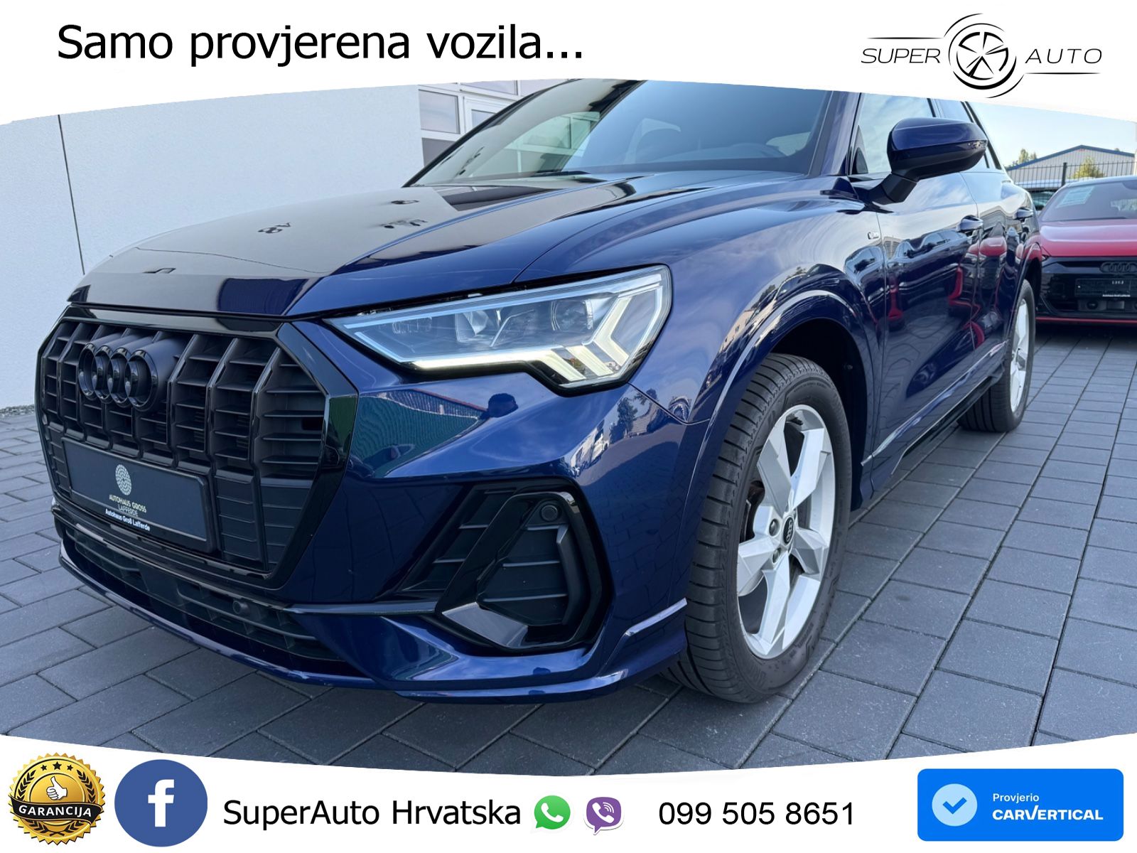 Audi Q3 35 TDI (150 KS) S tronic S line LED+GR SJED+ACC