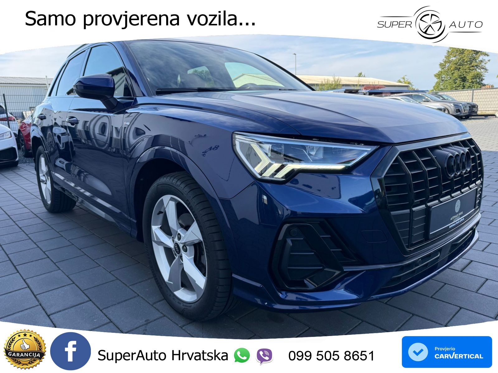 Audi Q3 35 TDI (150 KS) S tronic S line LED+GR SJED+ACC