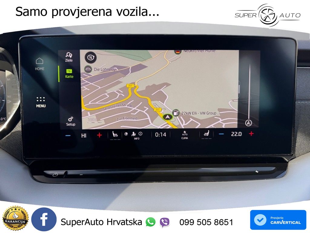 Škoda Octavia Combi 2.0 TDI (150 KS) DSG MATRIX+GR SJED+KAM