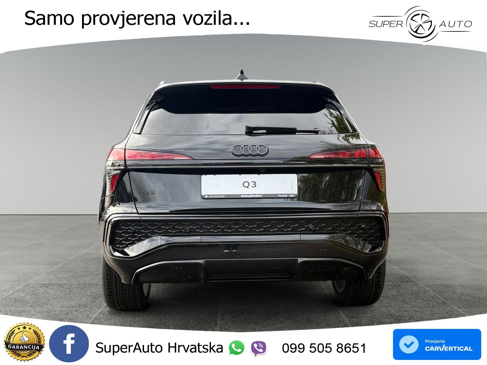 Audi Q3 2.0 TDI (150 KS) S tronic 2x S line LED+GR SJED+ACC