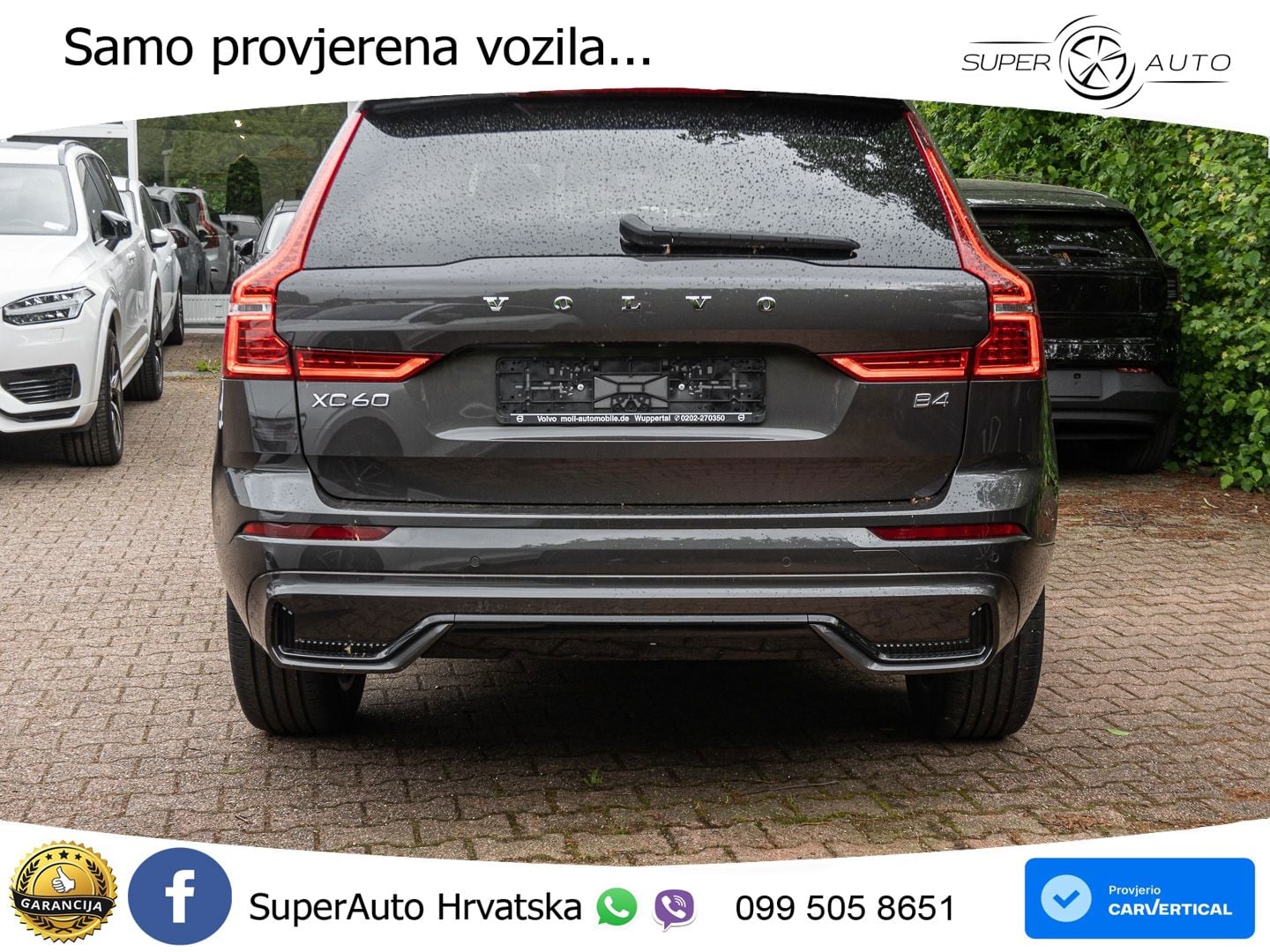 Volvo XC60 B4 Diesel FWD Geartronic LED+GR SJED+ACC