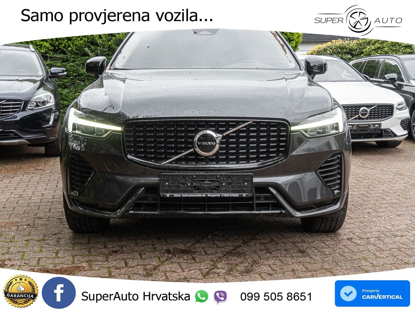 Volvo XC60 B4 Diesel FWD Geartronic LED+GR SJED+ACC