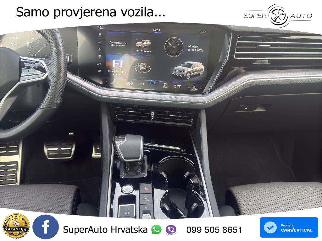 Volkswagen Touareg 3.0 V6 TDI (231 KS) 4MOTION Tiptronic R-Line LED+GR SJED+ACC