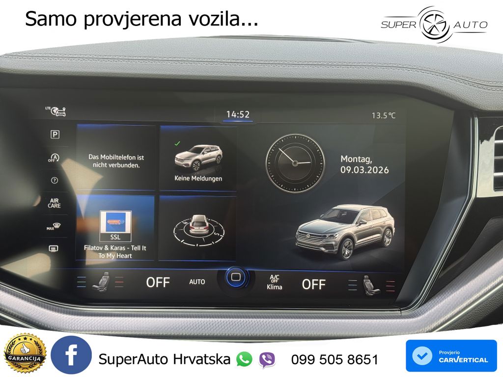 Volkswagen Touareg 3.0 V6 TDI (231 KS) 4MOTION Tiptronic R-Line LED+GR SJED+ACC