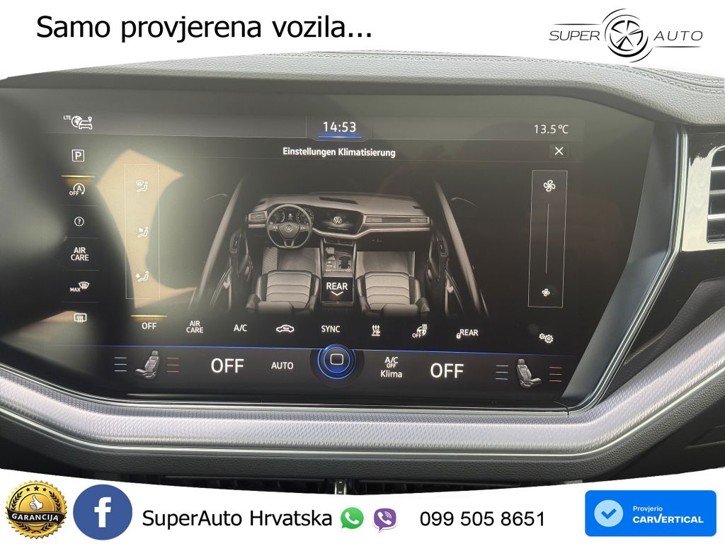 Volkswagen Touareg 3.0 V6 TDI (231 KS) 4MOTION Tiptronic R-Line LED+GR SJED+ACC