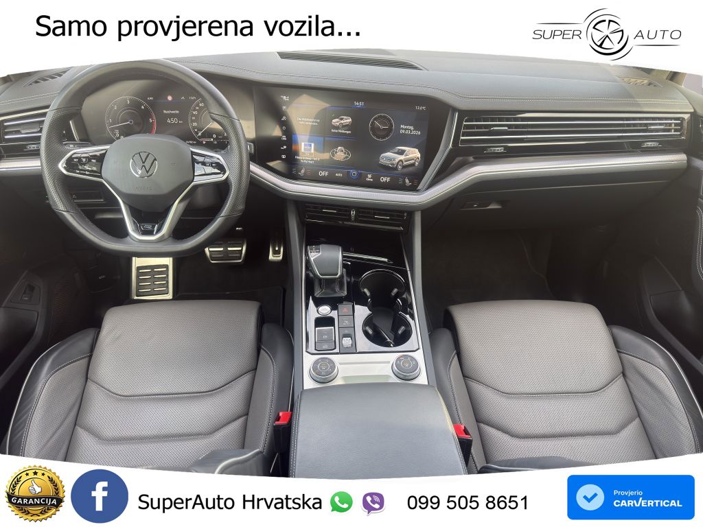 Volkswagen Touareg 3.0 V6 TDI (231 KS) 4MOTION Tiptronic R-Line LED+GR SJED+ACC