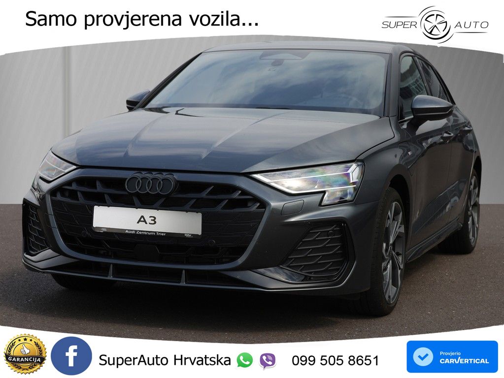 Audi A3 Sportback 40 TFSI e (204 KS) Plug-in Hybrid S tronic S line LED+GR SJED+ACC