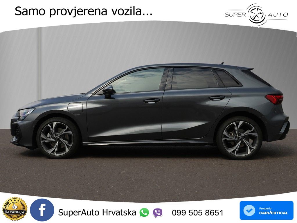 Audi A3 Sportback 40 TFSI e (204 KS) Plug-in Hybrid S tronic S line LED+GR SJED+ACC