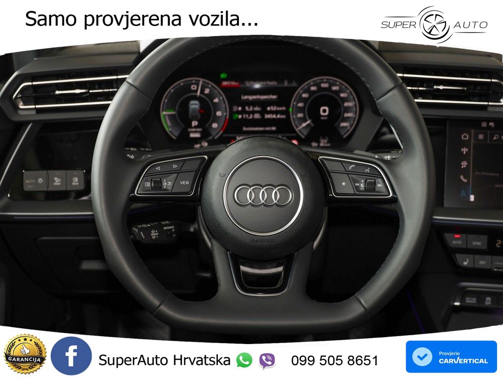 Audi A3 Sportback 40 TFSI e (204 KS) Plug-in Hybrid S tronic S line LED+GR SJED+ACC