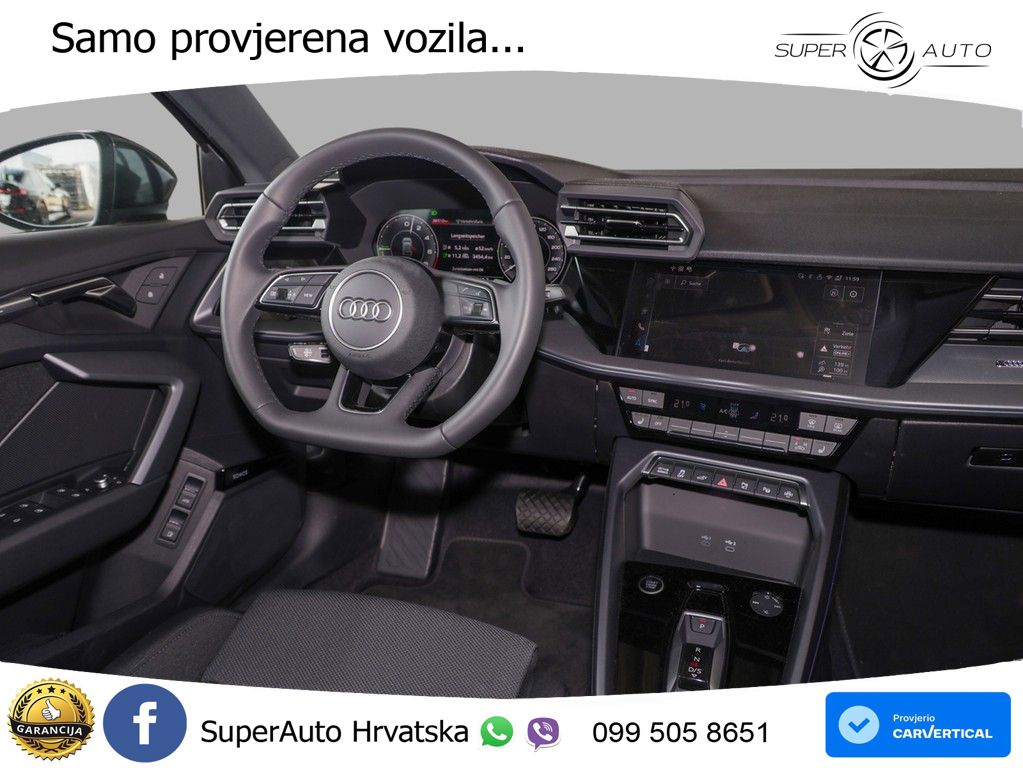 Audi A3 Sportback 40 TFSI e (204 KS) Plug-in Hybrid S tronic S line LED+GR SJED+ACC