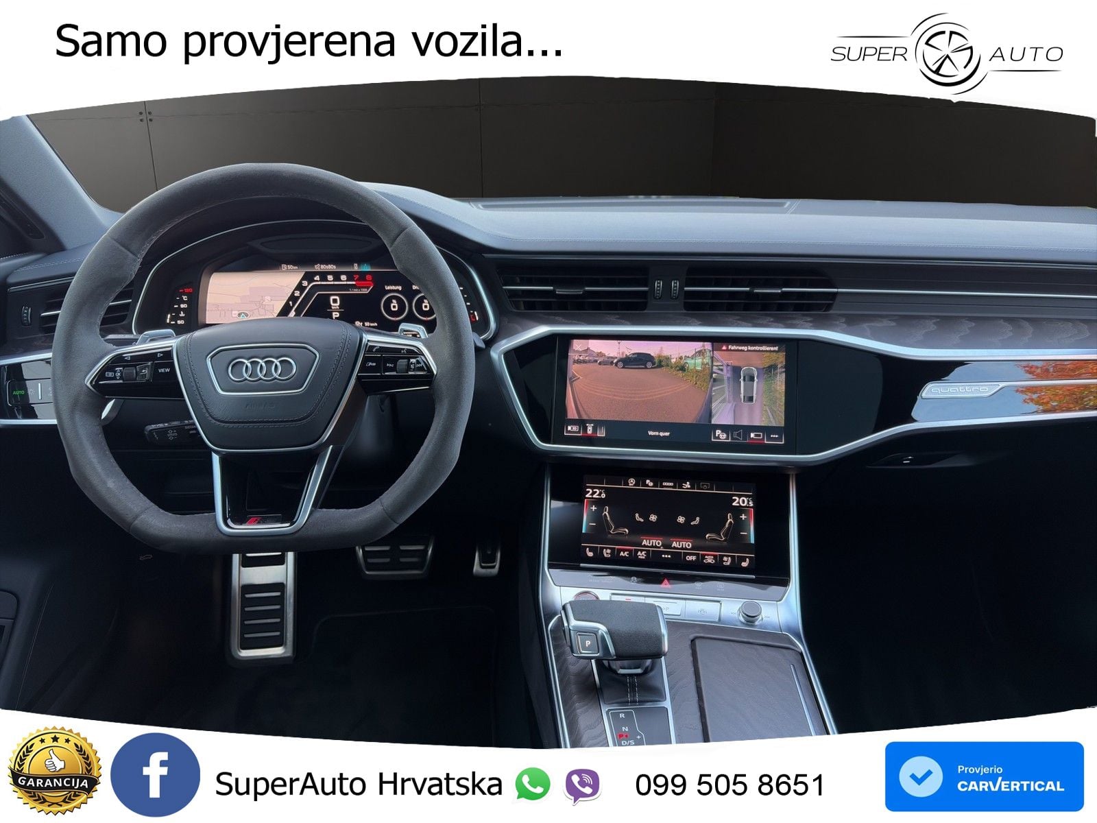 Audi RS7 4.0 TFSI V8 (600 KS) quattro tiptronic LED+GR SJED+ACC