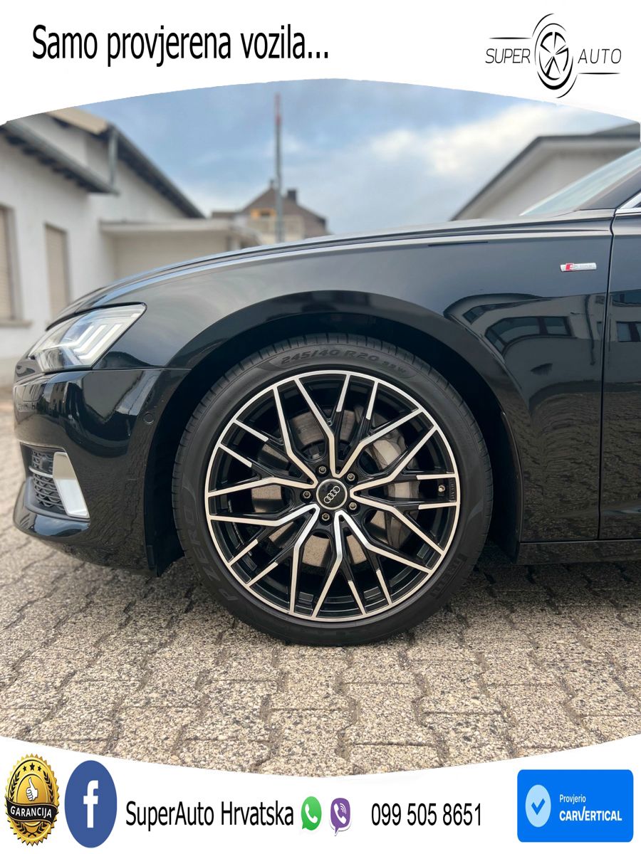 Audi A6 50 TFSIe (299 KS) quattro ultra S tronic S line LED+GR SJED+ACC