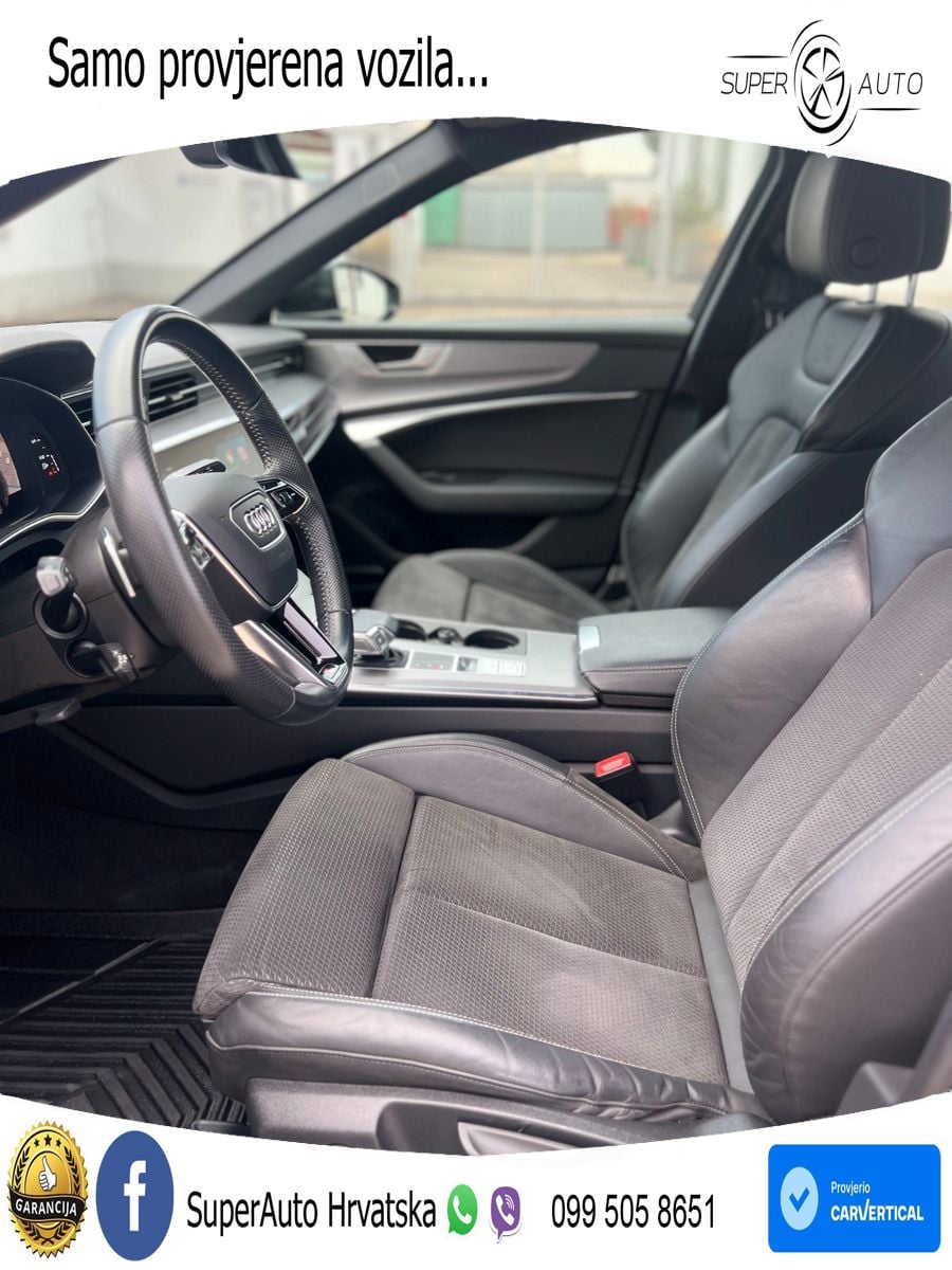 Audi A6 50 TFSIe (299 KS) quattro ultra S tronic S line LED+GR SJED+ACC