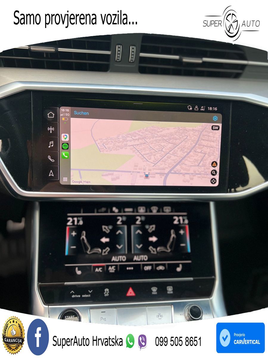 Audi A6 50 TFSIe (299 KS) quattro ultra S tronic S line LED+GR SJED+ACC