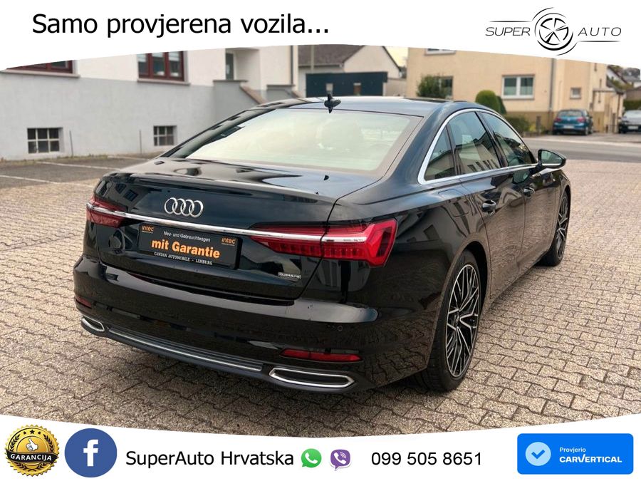 Audi A6 50 TFSIe (299 KS) quattro ultra S tronic S line LED+GR SJED+ACC