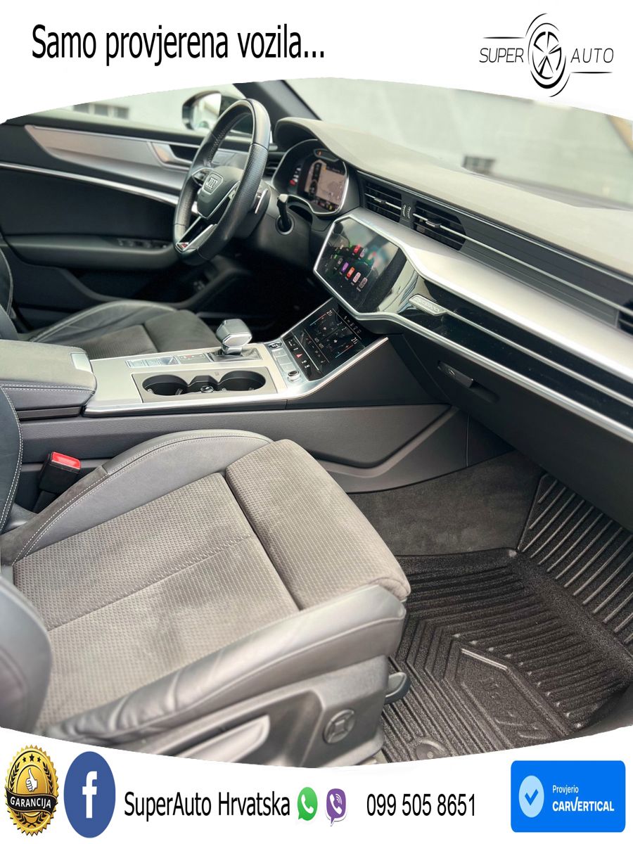 Audi A6 50 TFSIe (299 KS) quattro ultra S tronic S line LED+GR SJED+ACC