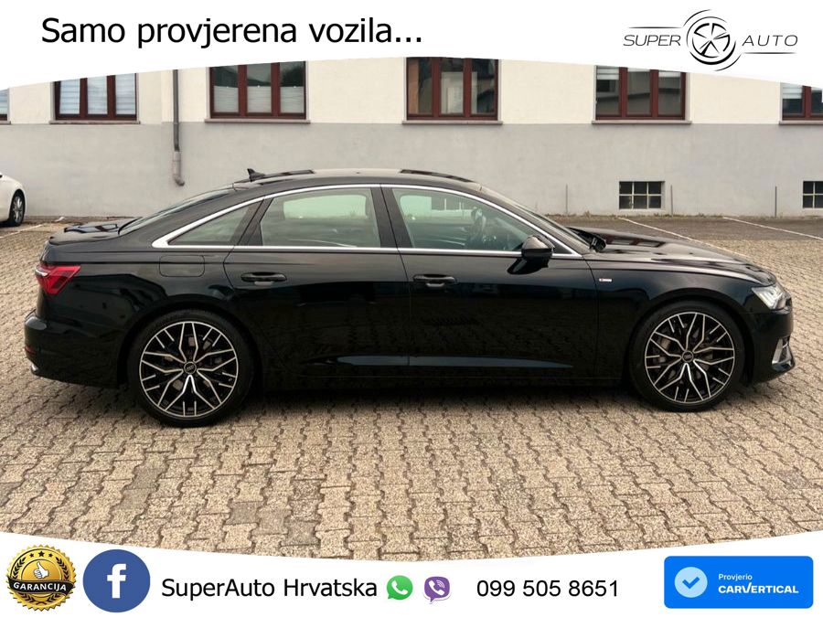 Audi A6 50 TFSIe (299 KS) quattro ultra S tronic S line LED+GR SJED+ACC