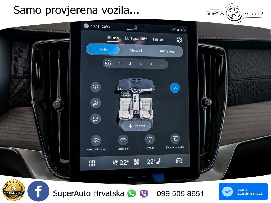 Volvo XC90 2.0 T8 AWD Automatic ACC+GR SJED+360+PANO