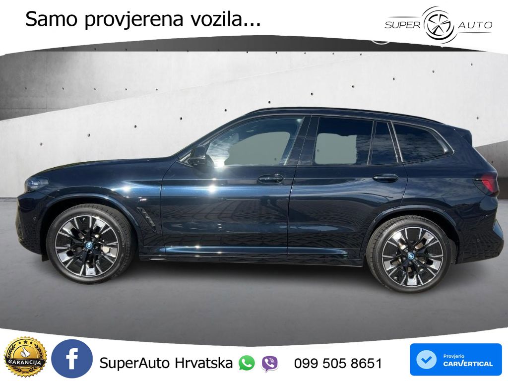 BMW iX3 80 kWh (286 KS) M Sport LED+GR SJED+ACC
