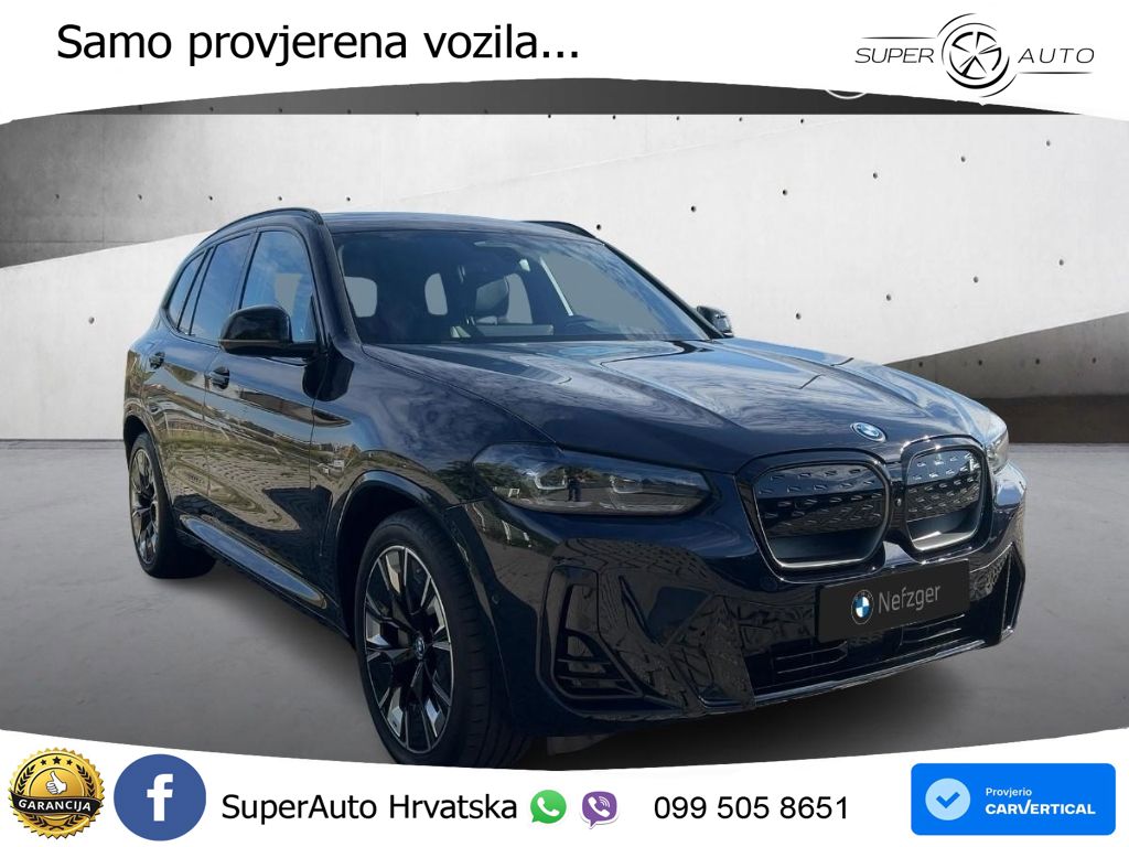 BMW iX3 80 kWh (286 KS) M Sport LED+GR SJED+ACC