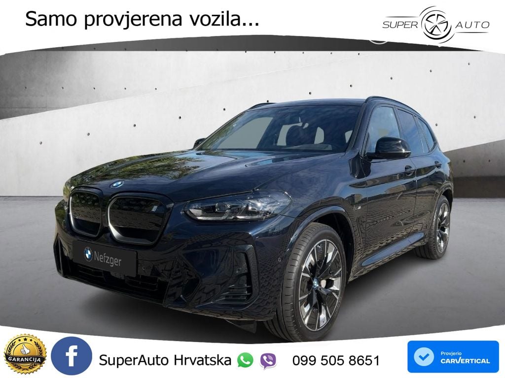 BMW iX3 80 kWh (286 KS) M Sport LED+GR SJED+ACC