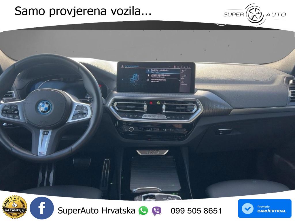 BMW iX3 80 kWh (286 KS) M Sport LED+GR SJED+ACC