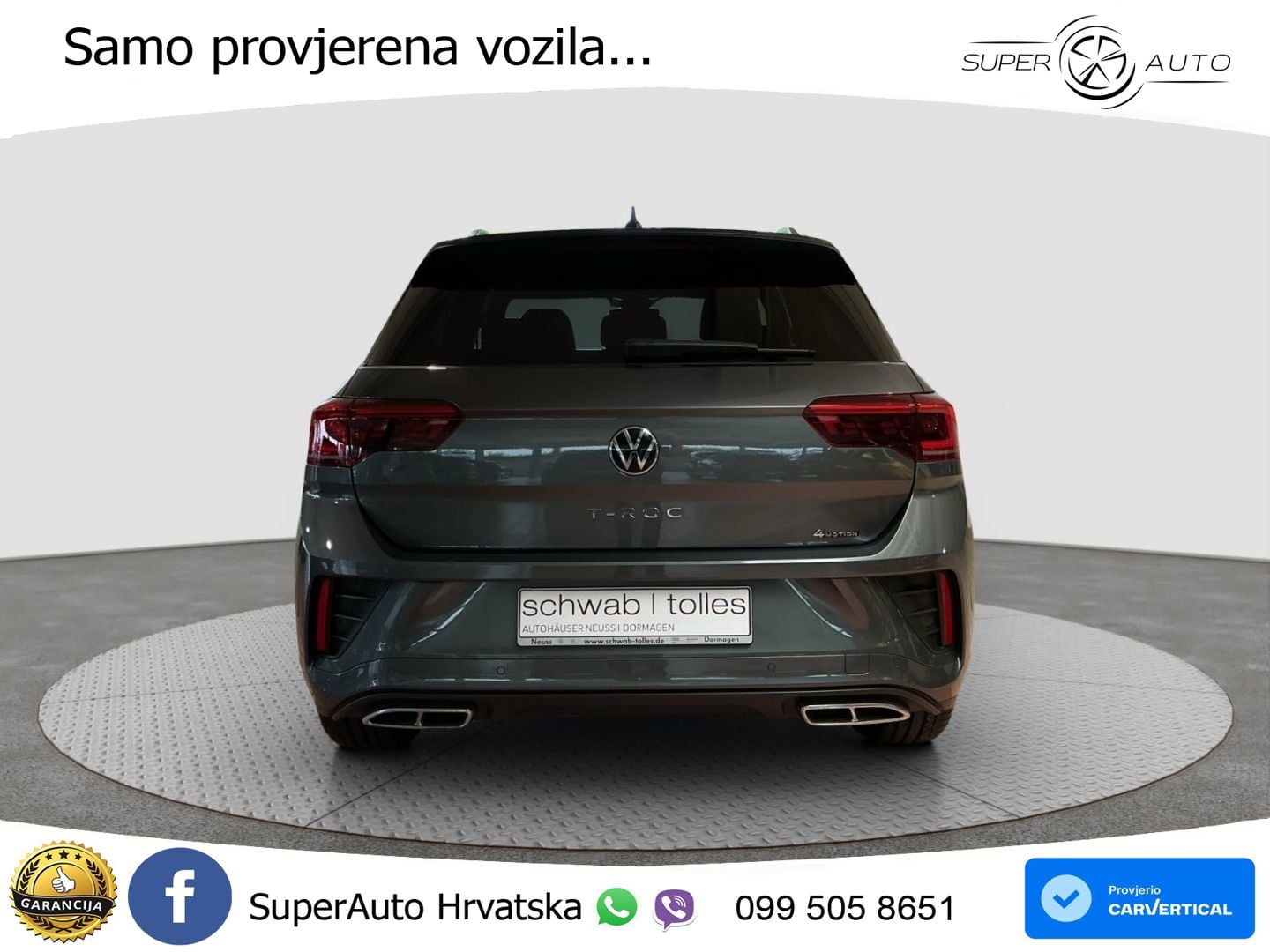 Volkswagen T-Roc I 2.0 TSI (190 KS) 4M DSG LED+GR SJED+ACC