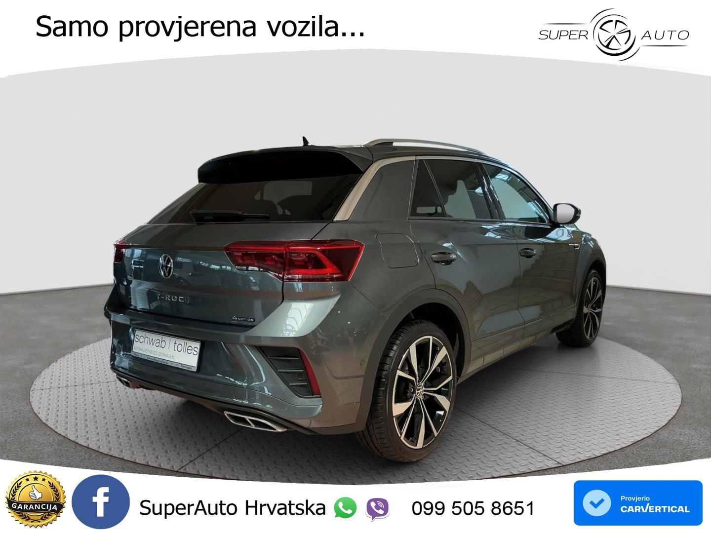 Volkswagen T-Roc I 2.0 TSI (190 KS) 4M DSG LED+GR SJED+ACC