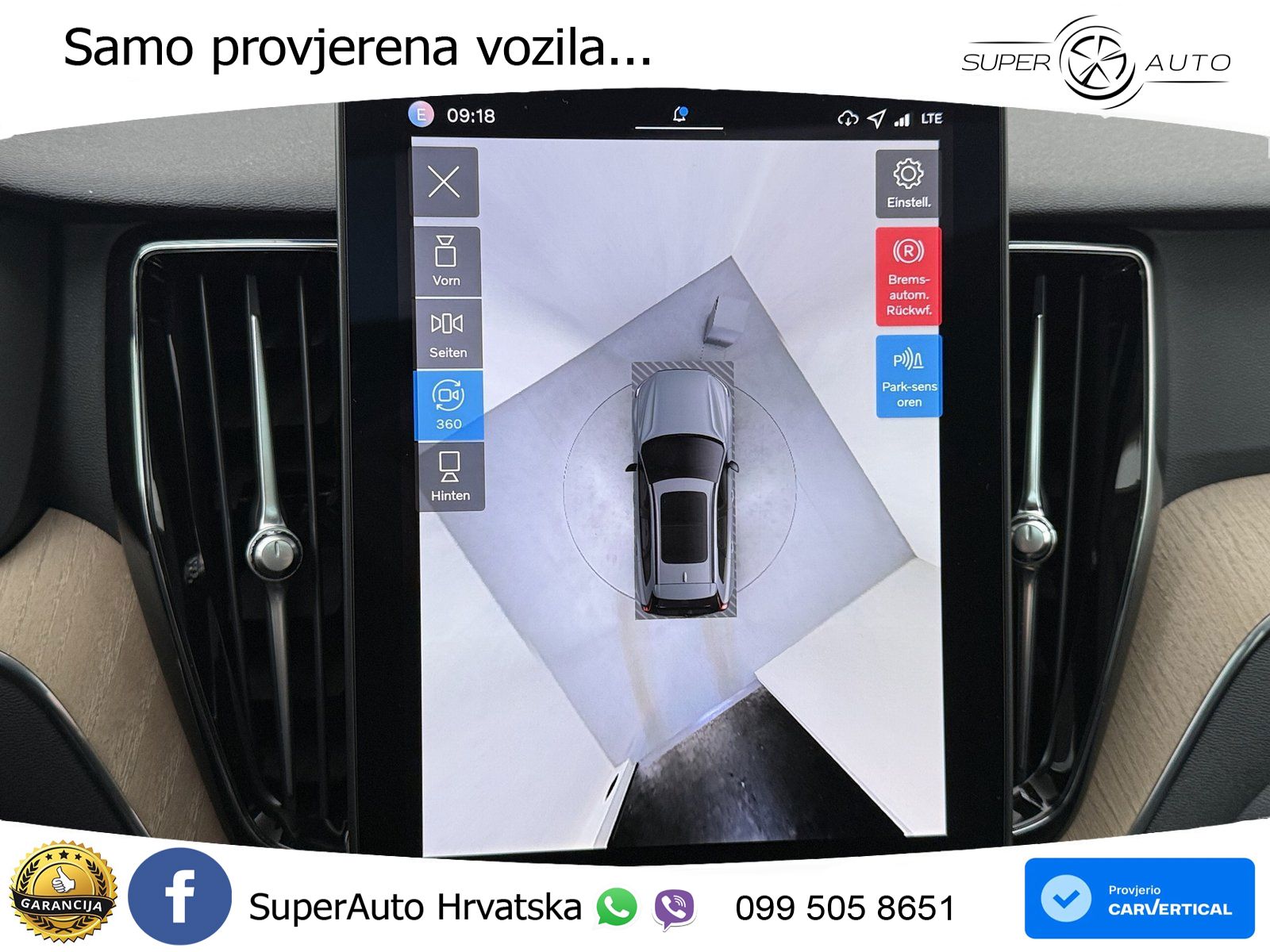 Volvo XC60 B5 Benzin AWD Geartronic ACC+HEAD+4xGR SJED+360+PANO