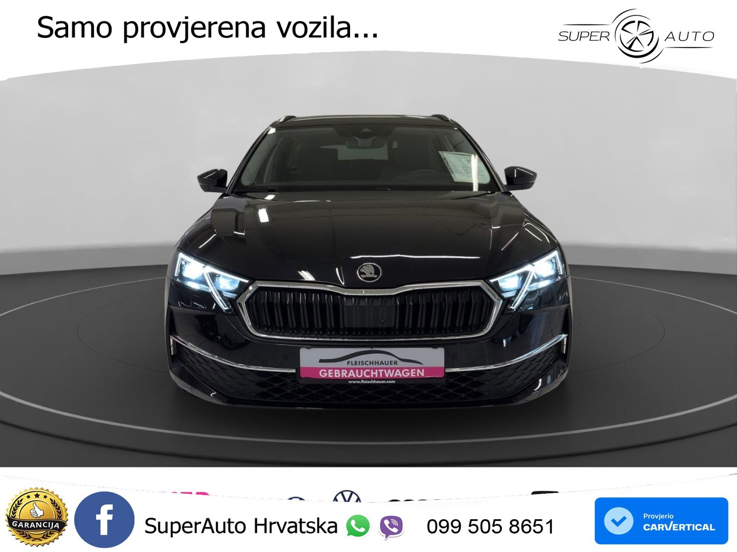 Škoda Octavia Combi 2.0 TDI (150 KS) DSG Selection LED+GR SJED+ACC