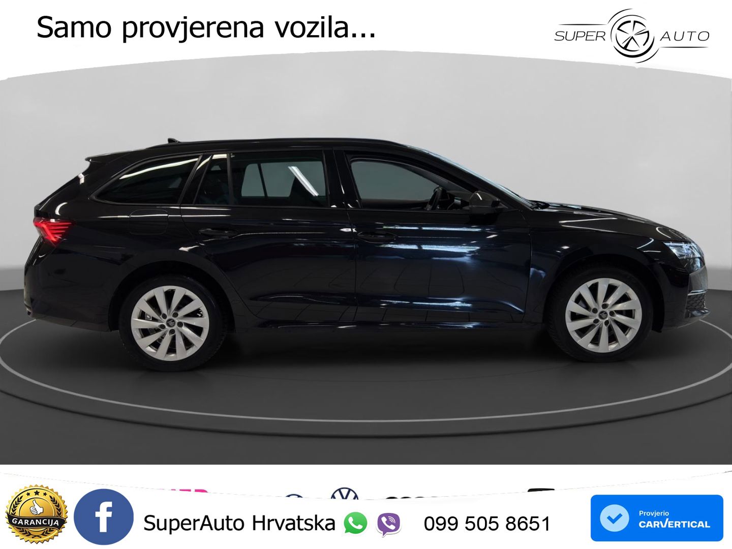 Škoda Octavia Combi 2.0 TDI (150 KS) DSG Selection LED+GR SJED+ACC