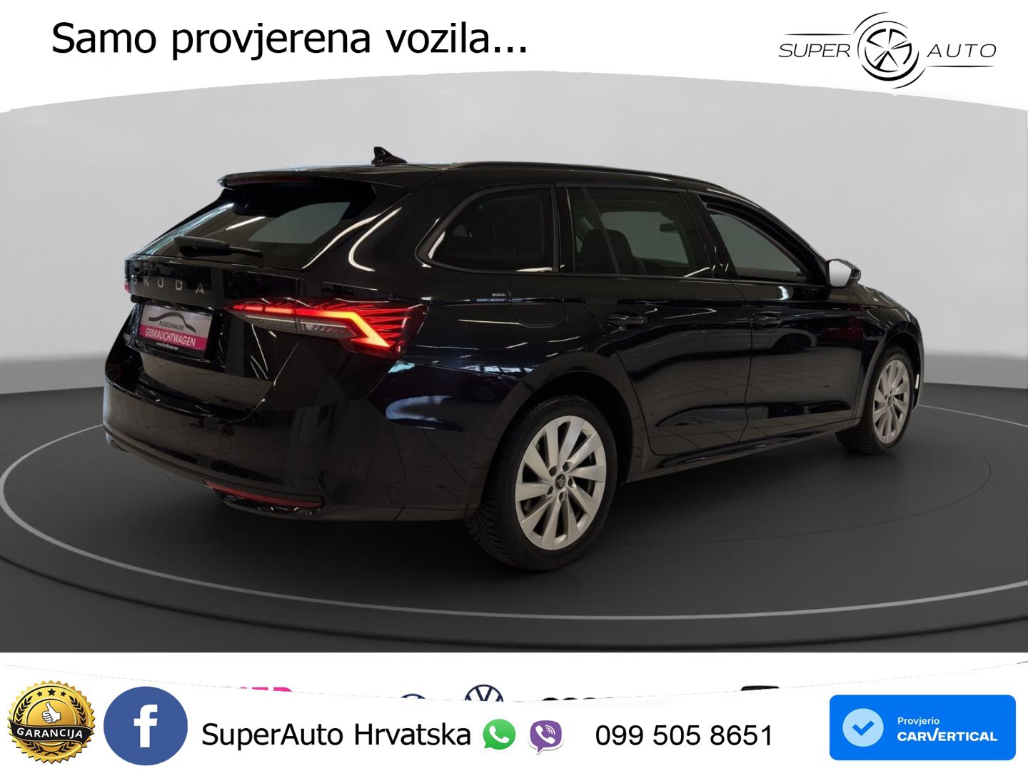Škoda Octavia Combi 2.0 TDI (150 KS) DSG Selection LED+GR SJED+ACC