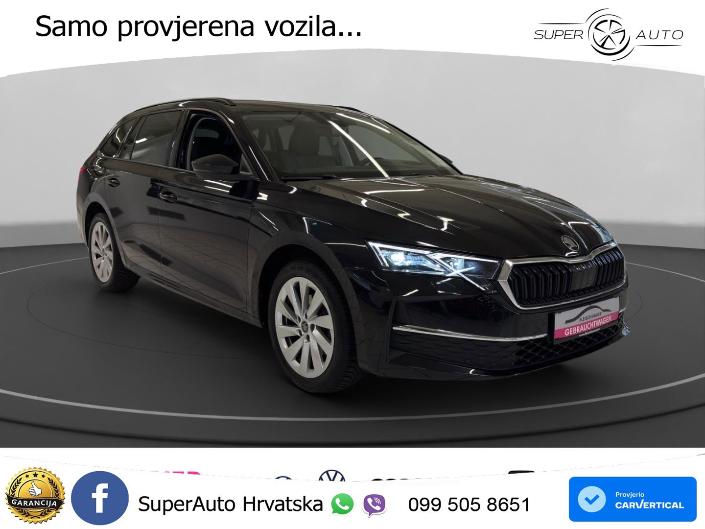 Škoda Octavia Combi 2.0 TDI (150 KS) DSG Selection LED+GR SJED+ACC