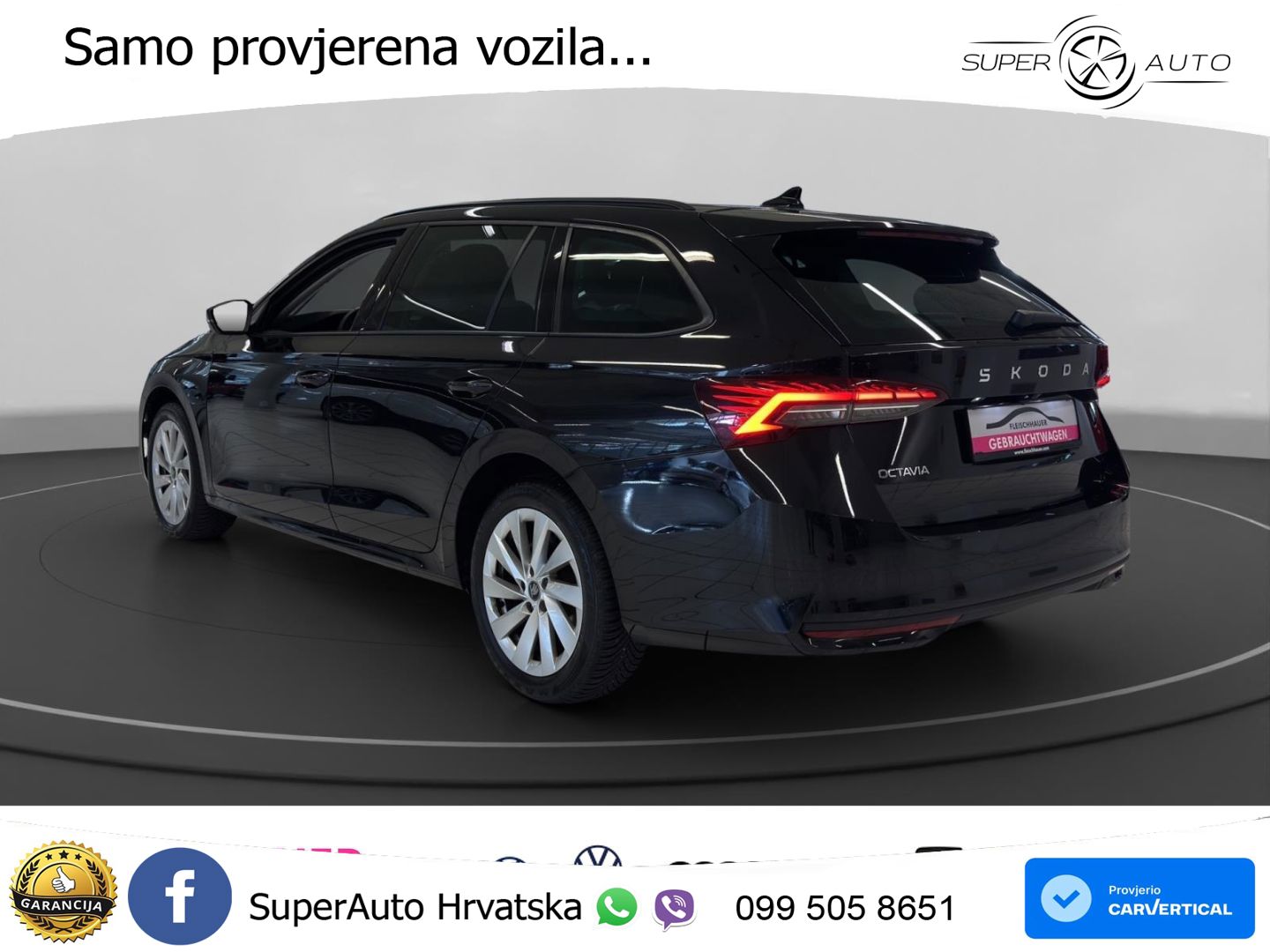 Škoda Octavia Combi 2.0 TDI (150 KS) DSG Selection LED+GR SJED+ACC