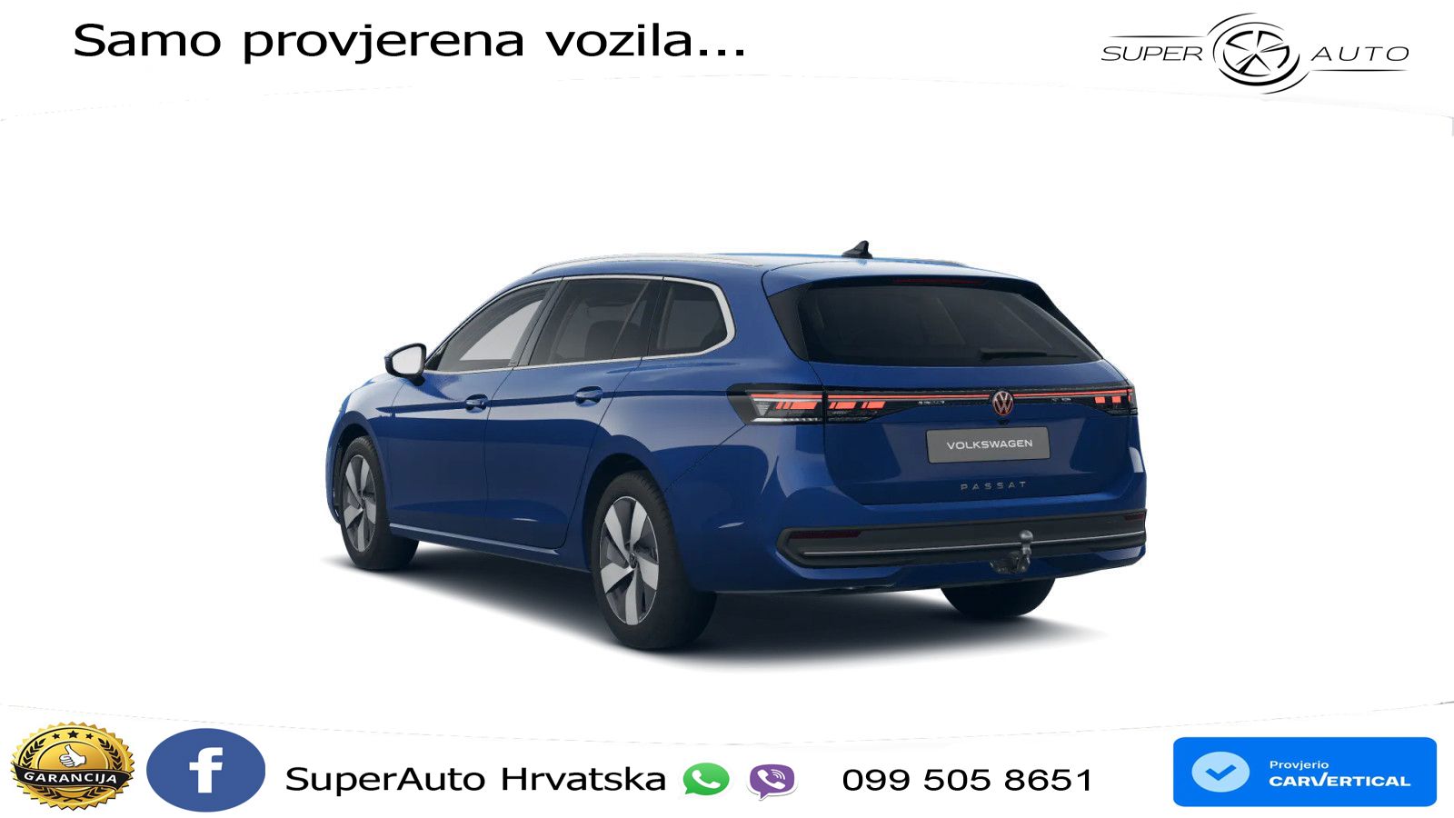 Volkswagen Passat Variant 2.0 TDI (122 KS) DSG Business LED+GR SJED+ACC