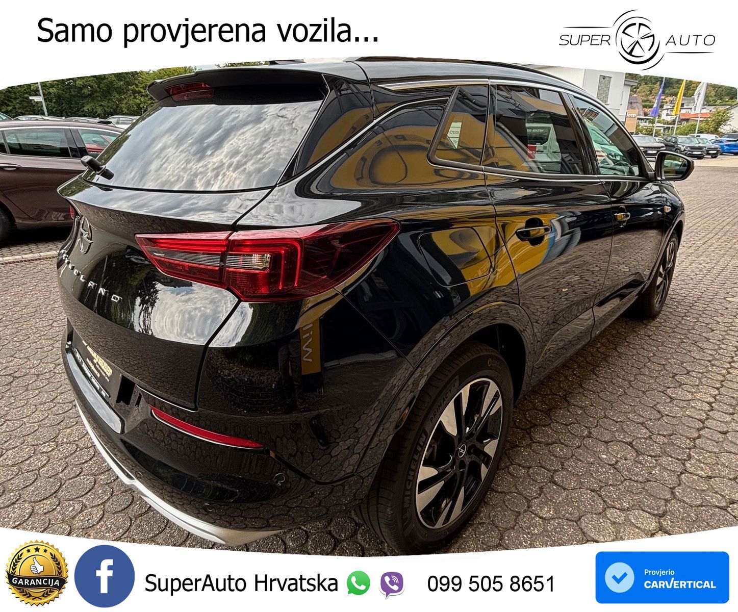 Opel Grandland 1.2i Turbo (130 KS) Automatic Ultimate LED+GR SJED+ACC