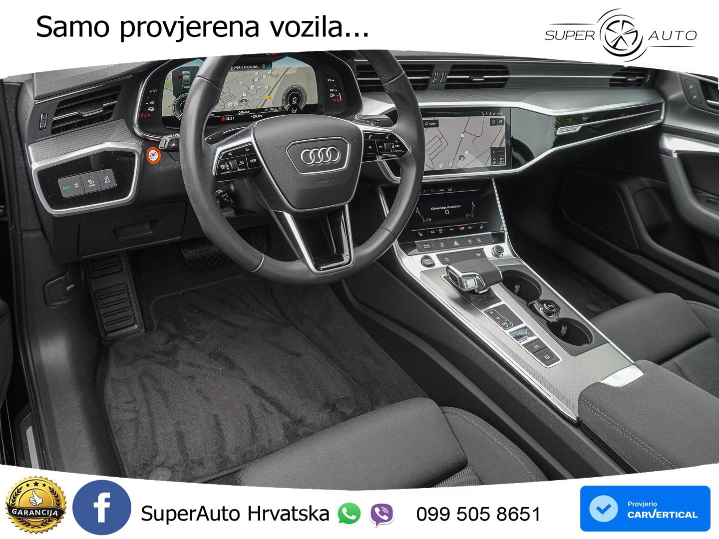 Audi A6 50 TFSIe (299 KS) quattro ultra S tronic advanced LED+GR SJED+ACC