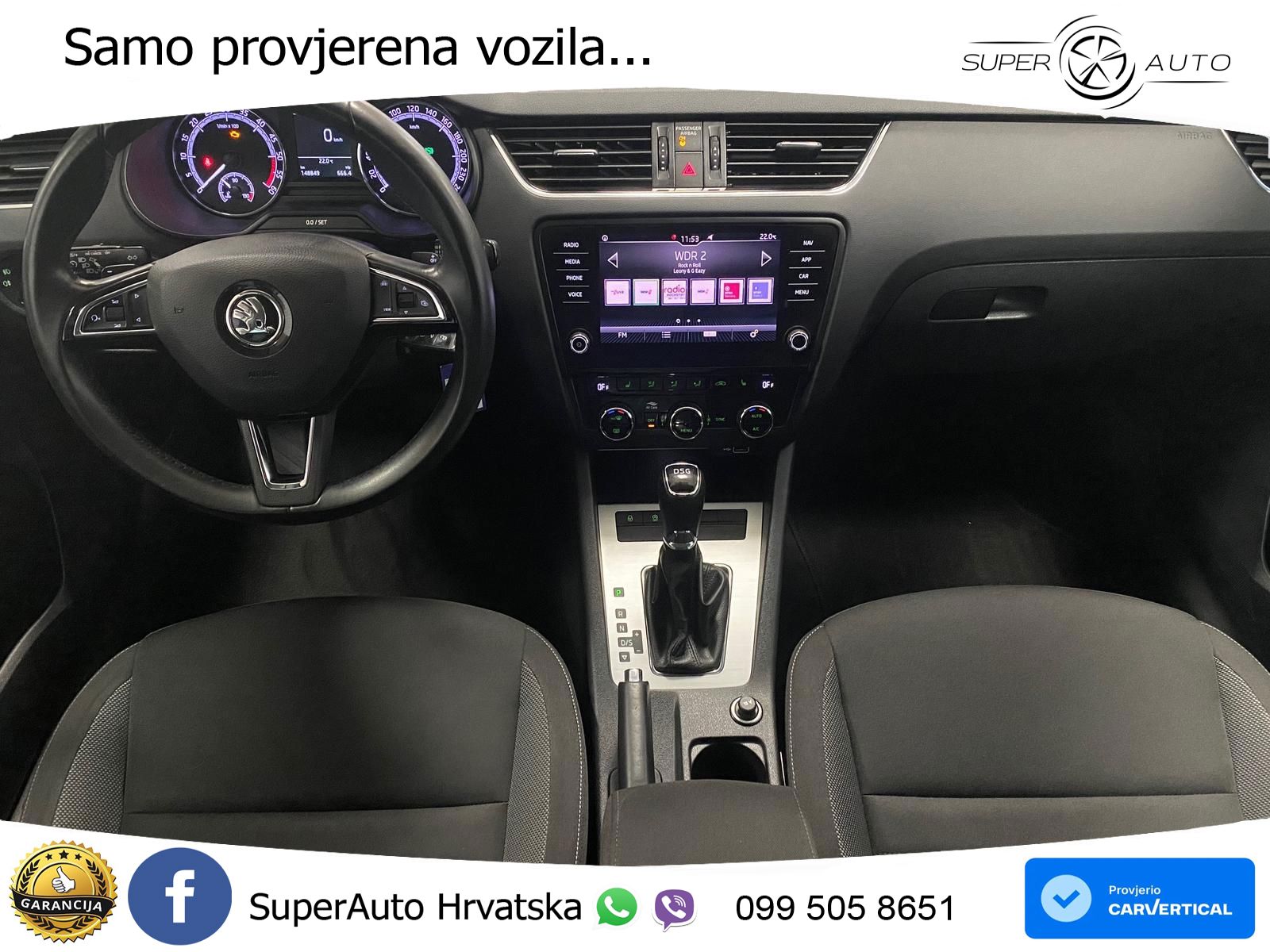 Škoda Octavia Combi 2.0 TDI (150 KS) DSG